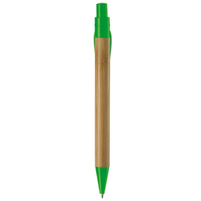 Długopis Eco Leaf kolor jasnozielony (LT87518-N0032)