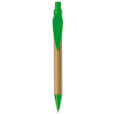 Długopis Eco Leaf kolor jasnozielony (LT87518-N0032)