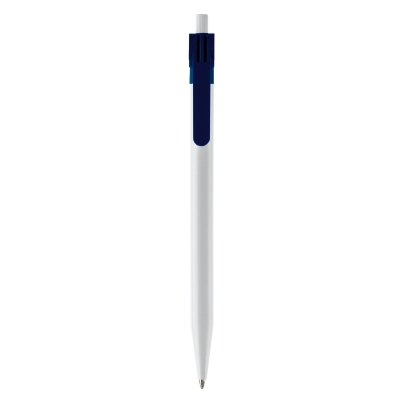 Długopis Futurepoint kolor biały / ciemnoniebieski (LT80886-N0110)