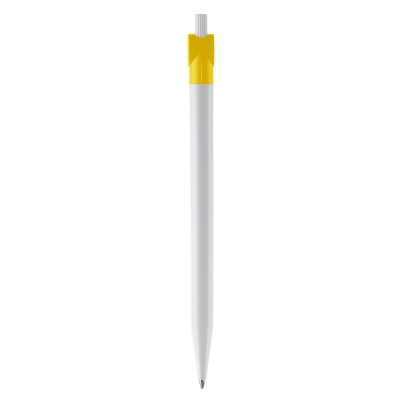 Długopis Futurepoint kolor biały / żółty (LT80886-N0141)