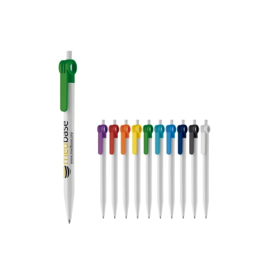 Długopis Futurepoint kolor biały / żółty (LT80886-N0141)