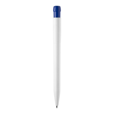 Długopis Ingeo TM Pen nieprzezroczysty kolor biały / ciemnoniebieski (LT87542-N0110)