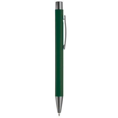 Długopis New York soft touch kolor ciemnozielony (LT87767-N0030)