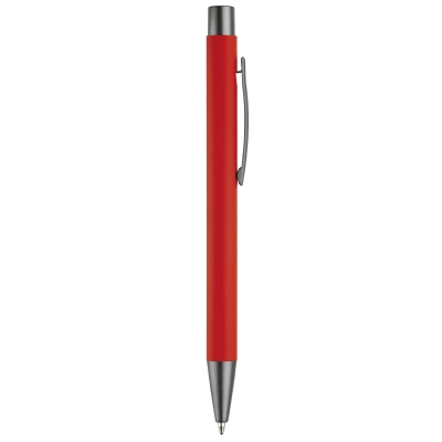 Długopis New York soft touch kolor czerwony (LT87767-N0021)