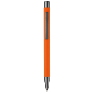 Długopis New York soft touch kolor pomarańczowy (LT87767-N0026)