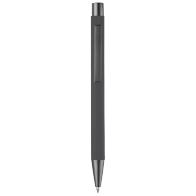 Długopis New York soft touch kolor szary (LT87767-N0061)