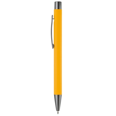 Długopis New York soft touch kolor żółty (LT87767-N0041)