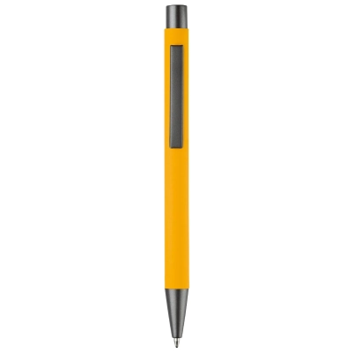 Długopis New York soft touch kolor żółty (LT87767-N0041)