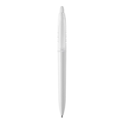 Długopis S30 nieprzezroczysty kolor biały / biały (LT80920-N0101)