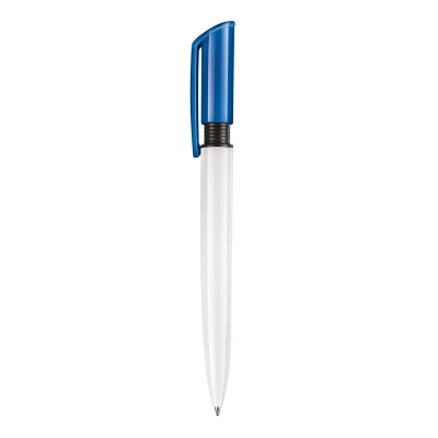Długopis S40 Colour nieprzezroczysty kolor biały / jasnoniebieski (LT87545-N0112)