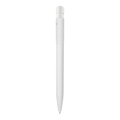 Długopis S45 Bio nieprzezroczysty kolor biały / biały (LT87555-N0101)