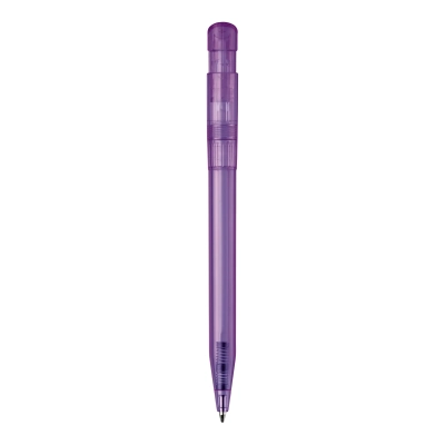 Długopis S45 Clear przejrzysty kolor transparentny / liliowy (LT87772-N0471)