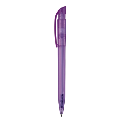 Długopis S45 Clear przejrzysty kolor transparentny / liliowy (LT87772-N0471)
