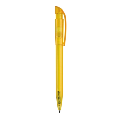 Długopis S45 Clear przejrzysty kolor transparentny / żółty (LT87772-N0441)