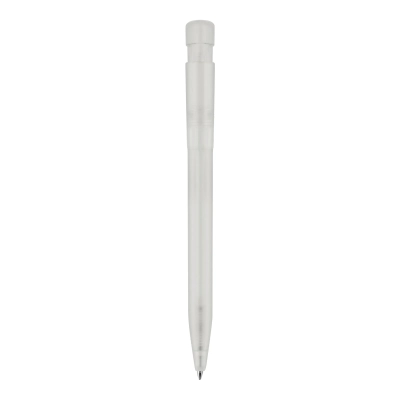 Długopis S45 R-PET przejrzysty kolor transparentny / biały (LT87561-N0401)