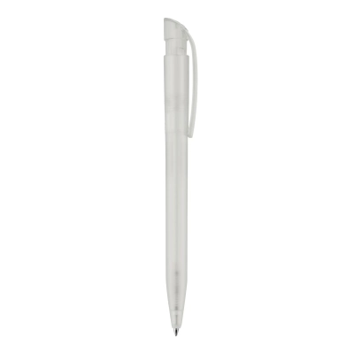 Długopis S45 R-PET przejrzysty kolor transparentny / biały (LT87561-N0401)
