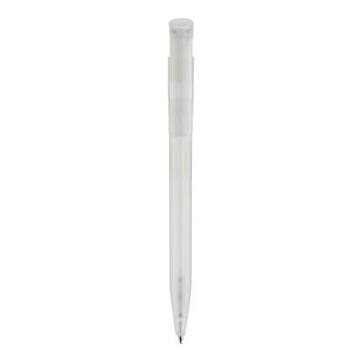 Długopis S45 R-PET przejrzysty kolor transparentny / biały (LT87561-N0401)