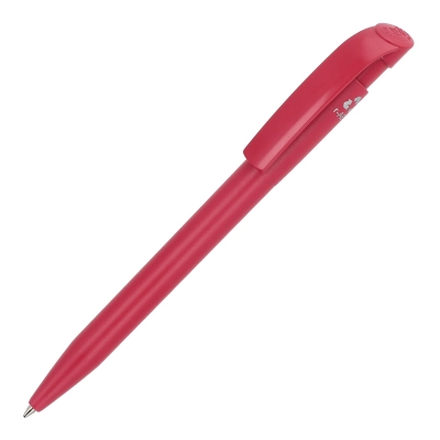 Długopis S45 recycled nieprzezroczysty kolor ciemnoróżowy (LT87551-N0078)