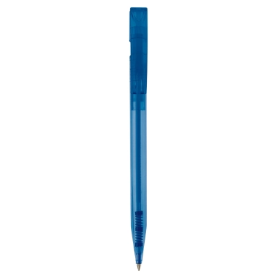 Długopis transparentny Nash kolor transparentny / niebieski (LT80816-N0411)