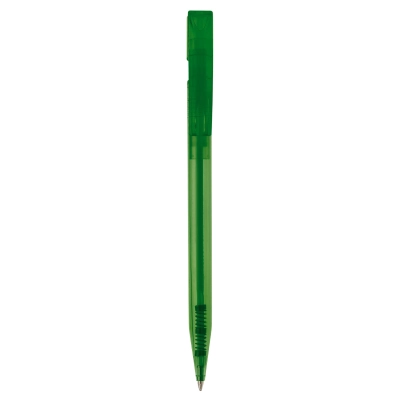 Długopis transparentny Nash kolor transparentny / zielony (LT80816-N0431)