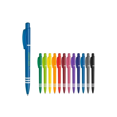 Długopis Tropic Colour nieprzezroczysty kolor ciemnoniebieski (LT80919-N0010)