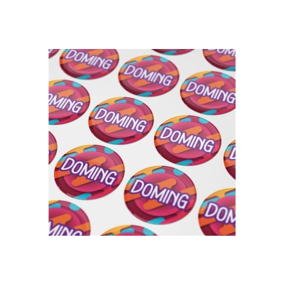 Doming Okrągły Ø 17 mm kolor biały (LT99103-N0001)