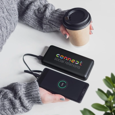 Elite Powerbank 10000mAh kolor czarny (LT95099-N0002)