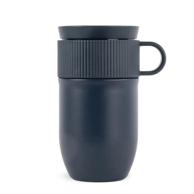 Izolowany kubek Sagaform Ted, 280 ml, szczelny, można myć w zmywarce kolor niebieski (LT52131-N0011)