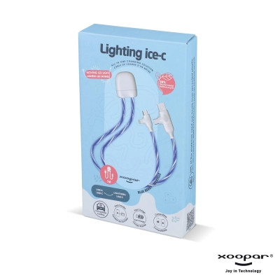 Kabel Xoopar Lighting ICE-C kolor niebieski (LT41019-N0011)