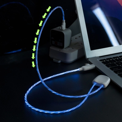 Kabel Xoopar Lighting ICE-C kolor niebieski (LT41019-N0011)