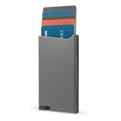 Karta blokująca RFID wykonana z ABS kolor stalowoszary (LT92191-N0035)