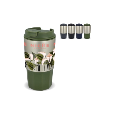 Kubek termiczny Silva 450 ml kolor ciemnoniebieski (LT98760-N0010)