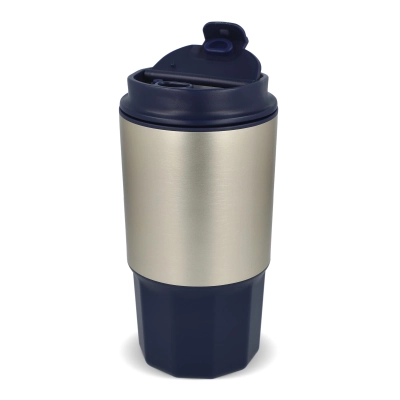 Kubek termiczny Silva 450 ml kolor ciemnoniebieski (LT98760-N0010)