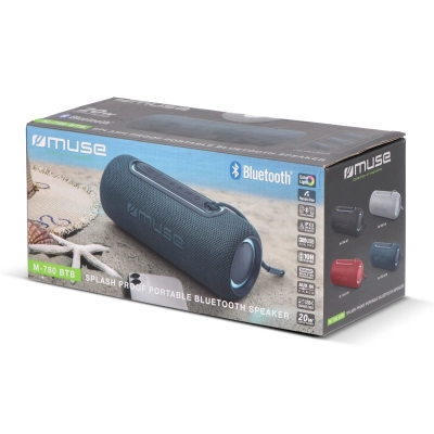 M-780 | Muse głośnik bluetooth 20W kolor ciemnoniebieski (LT55017-N0010)