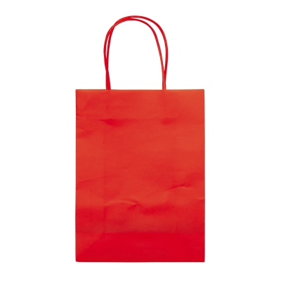 Mała Torba Papierowa Eco 120g/m² kolor czerwony (LT91716-N0021)