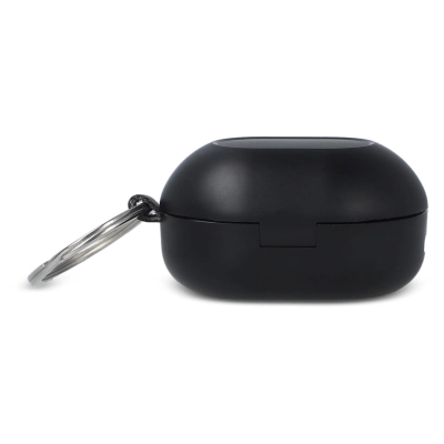 Mini bezprzewodowe słuchawki douszne w rozmiarze breloka kolor czarny (LT95602-N0002)
