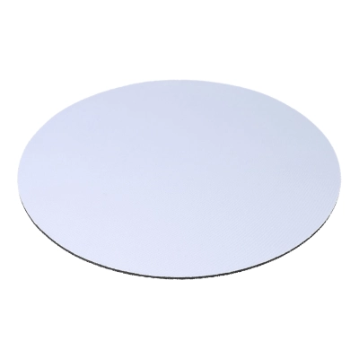 Okrągła podkładka pod mysz do sublimacji 20 cm kolor biały (LT97205-N0001)