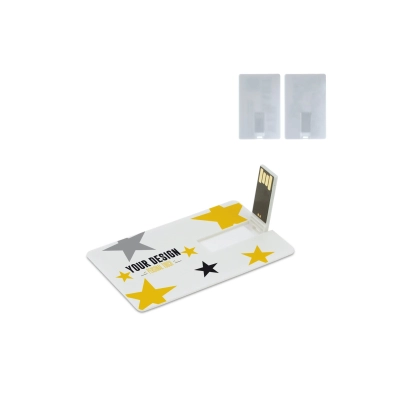 Pamięć USB 8 GB - karta kolor biały (LT26303-N0001)