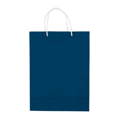 Papierowa torba duża kolor ciemnoniebieski (LT91513-N0010)