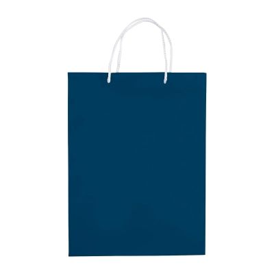 Papierowa torba duża kolor ciemnoniebieski (LT91513-N0010)