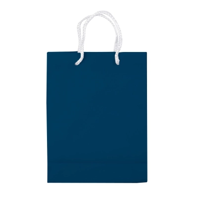 Papierowa torba mała kolor ciemnoniebieski (LT91511-N0010)