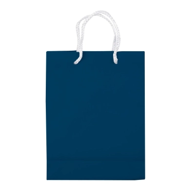 Papierowa torba mała kolor ciemnoniebieski (LT91511-N0010)