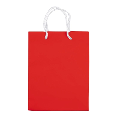 Papierowa torba mała kolor czerwony (LT91511-N0021)