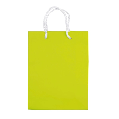 Papierowa torba mała kolor jasnozielony (LT91511-N0032)