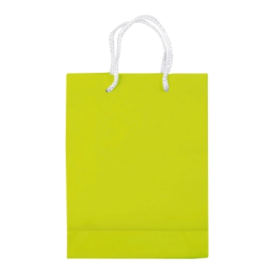 Papierowa torba mała kolor jasnozielony (LT91511-N0032)