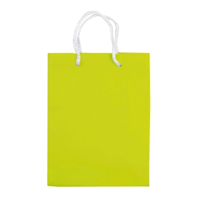 Papierowa torba mała kolor jasnozielony (LT91511-N0032)