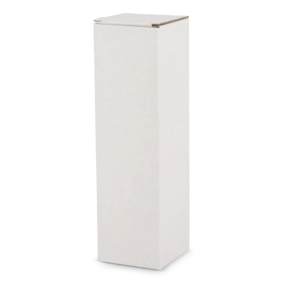 Personalizowane pudełko na średnie butelki kolor biały (LT83208-N0001)