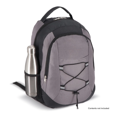Plecak ze sznurkiem ściągającym R-PET 25L kolor szary (LT95294-N0061)