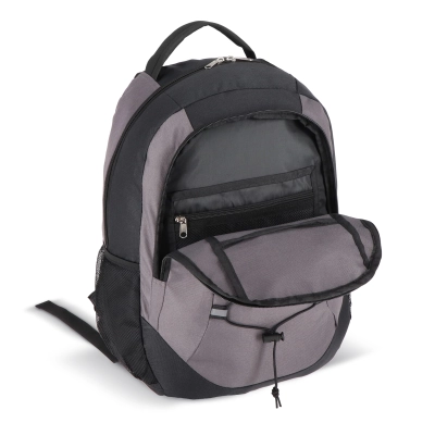 Plecak ze sznurkiem ściągającym R-PET 25L kolor szary (LT95294-N0061)