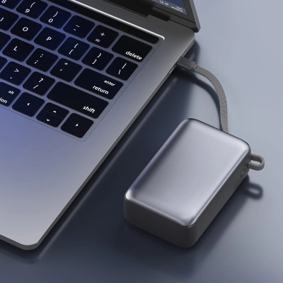 Powerbank Nova Laptop 65 W z wbudowanym kablem USB-C 30000 mAh